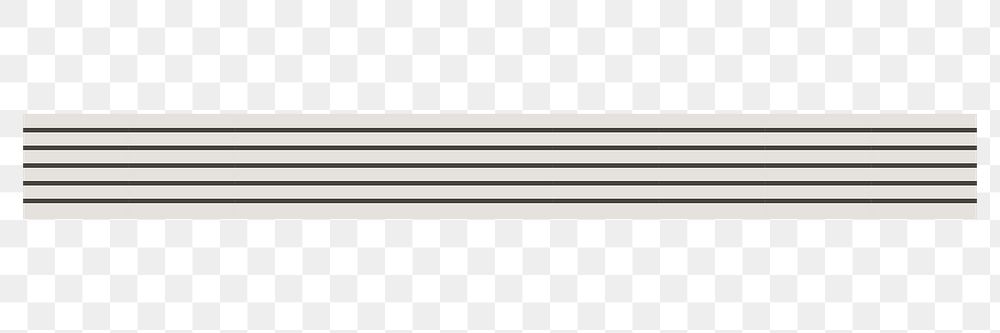 Line pattern png element, gray rectangle border on transparent background