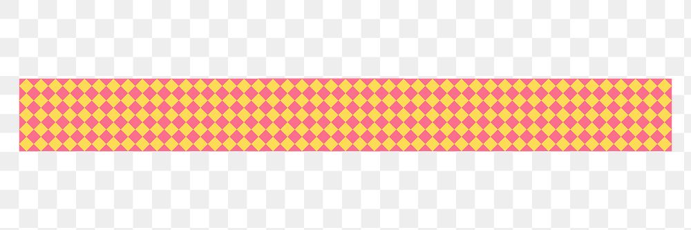 Abstract png border element, square pattern on transparent background
