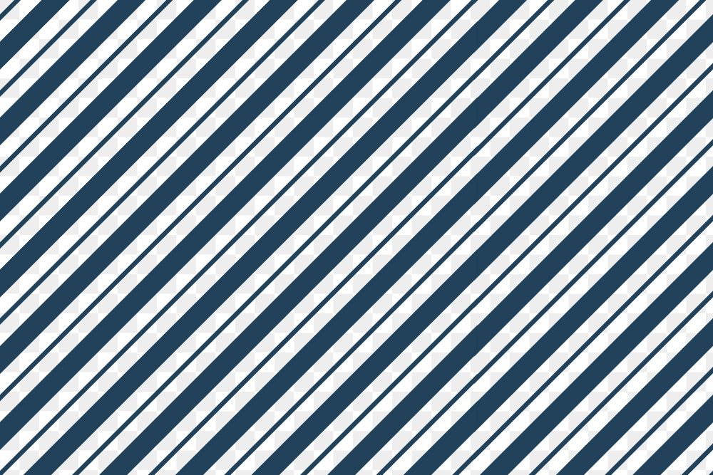 Blue striped png pattern, transparent background