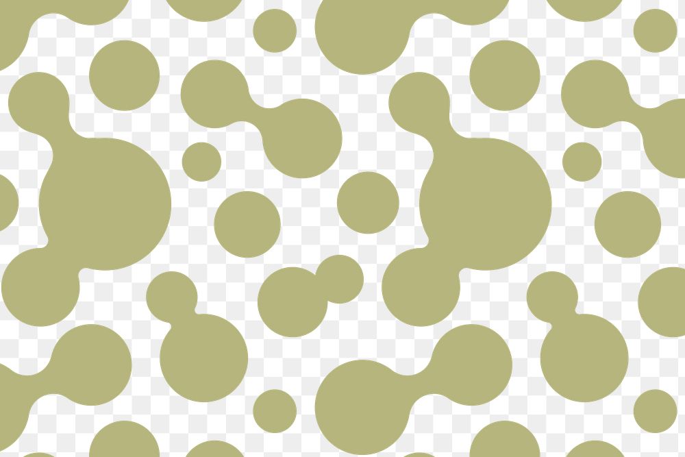 Green abstract png pattern, transparent background, geometric shape