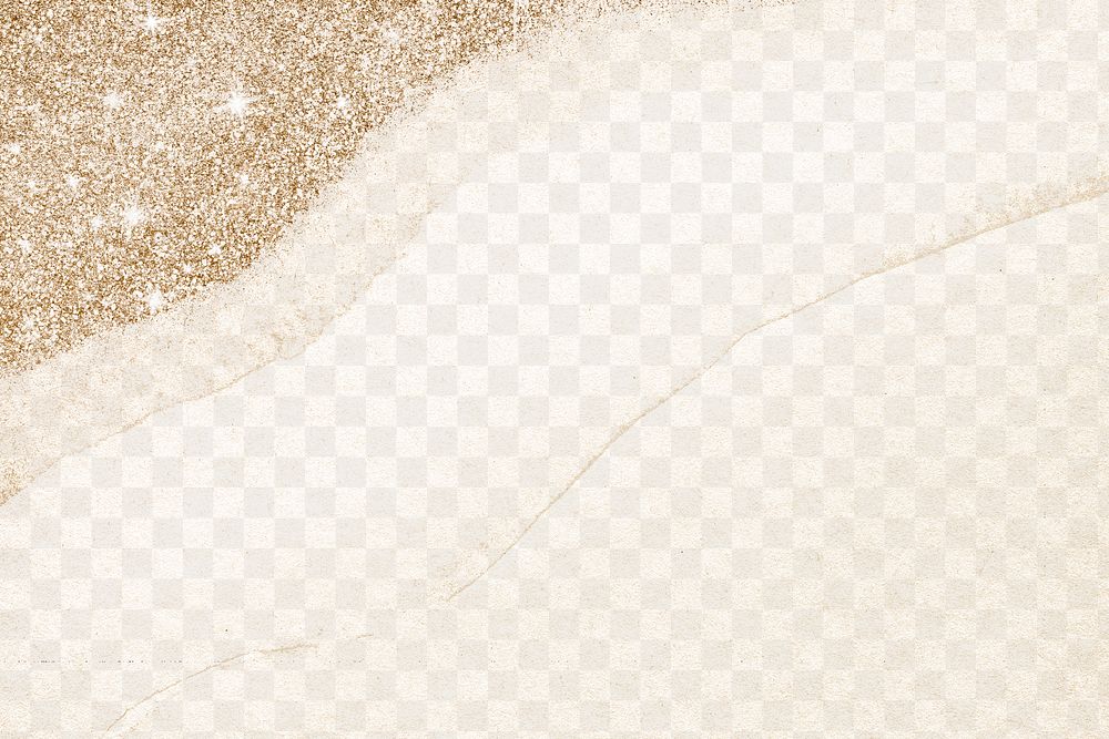 Png gold transparent background, abstract style 