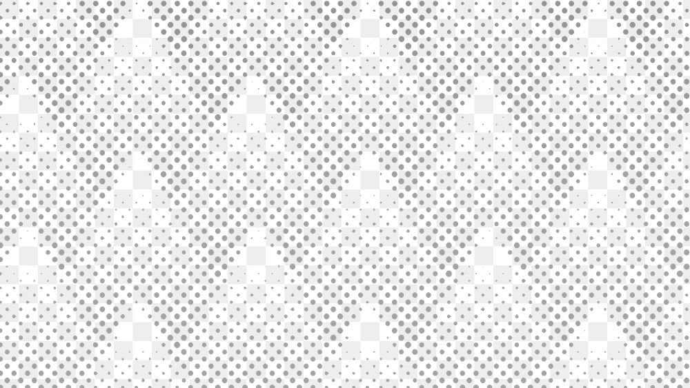 Gray halftone dots design element