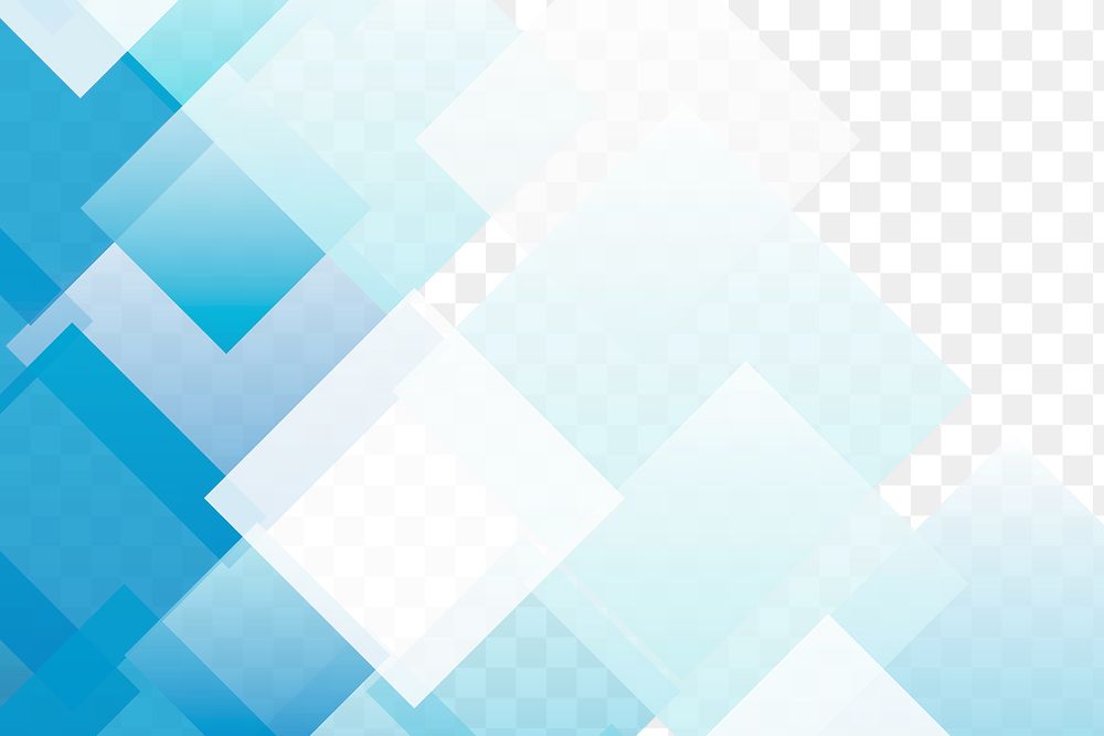 Ombre blue mosaic patterned background design element