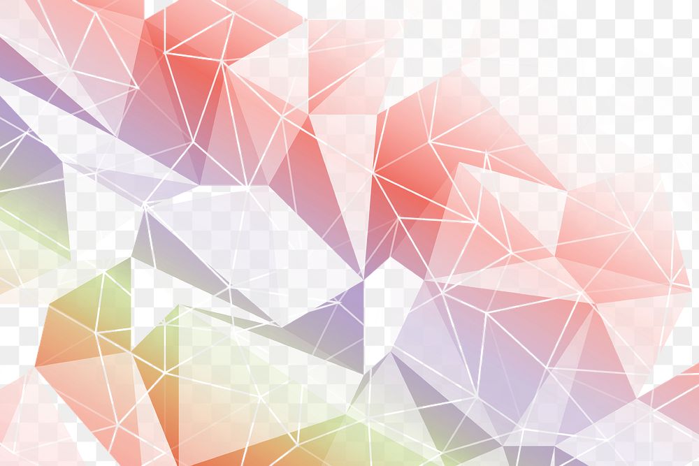Colorful geometric background design element 
