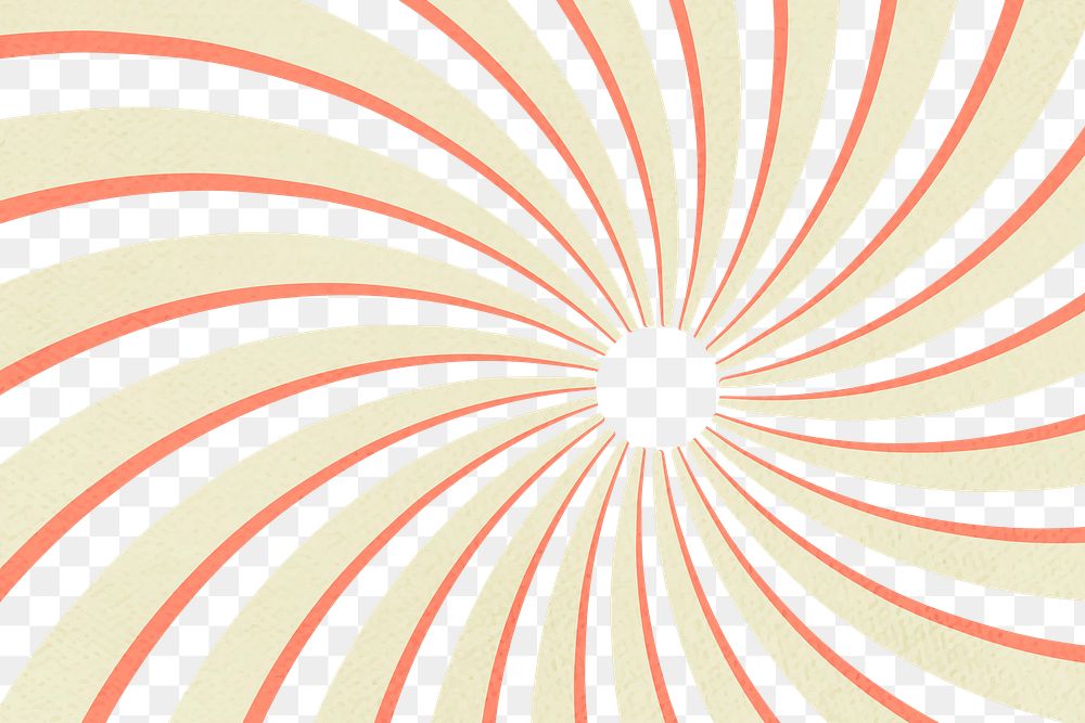 Spiral sunburst effect patterned background design element