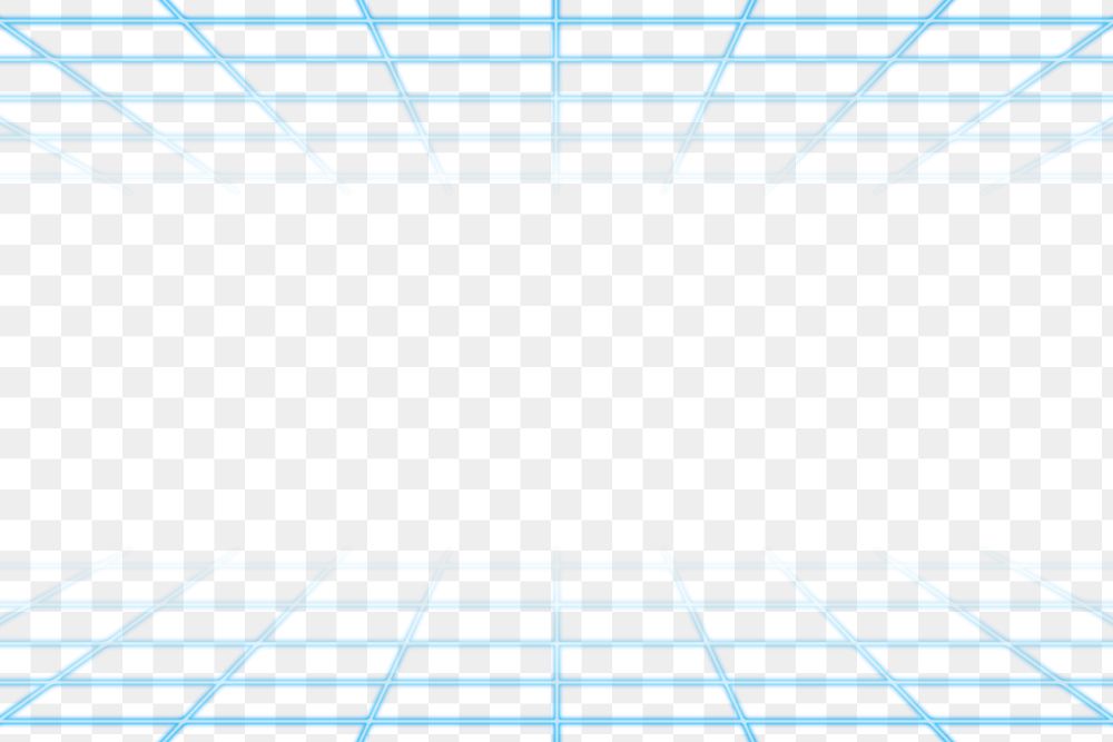 Fading grid patterned blue background layer