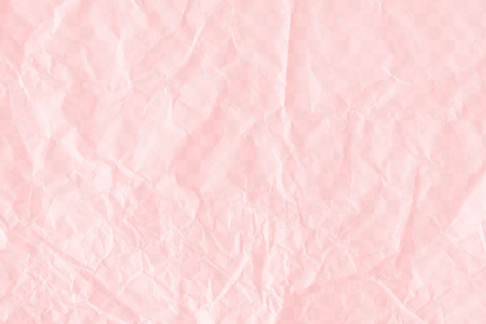 Crumpled salmon pink paper textured background design element
