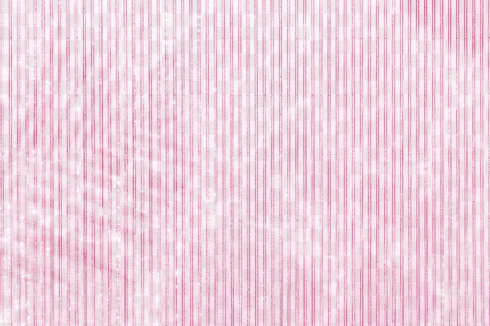 Pink palm leaf shadow on a lined pink background design element