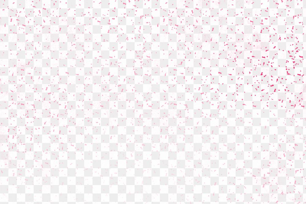 Magenta confetti pattern on a pink background design element