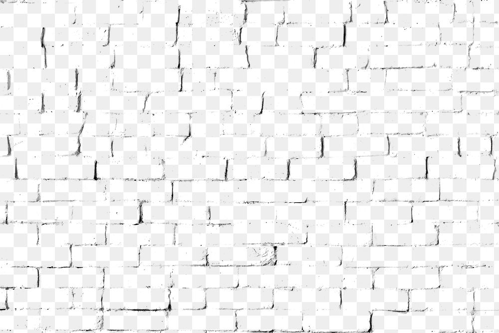 White brick patterned background