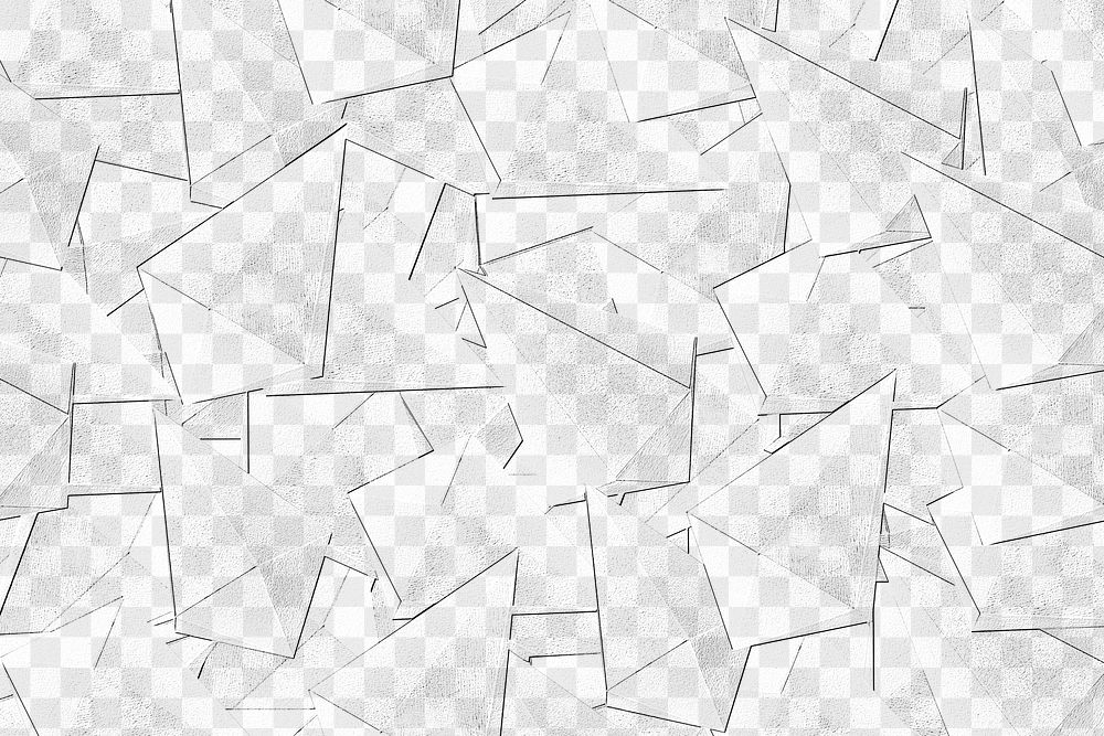 3D white asymmetric hexagonal bipyramid patterned background design element