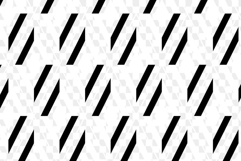 Black and white geometric patterned background design element