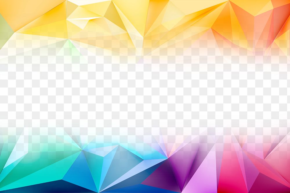 Colorful crystallized patterned background design element