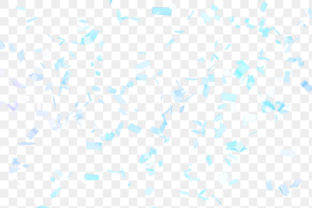 Pastel gradient confetti background png