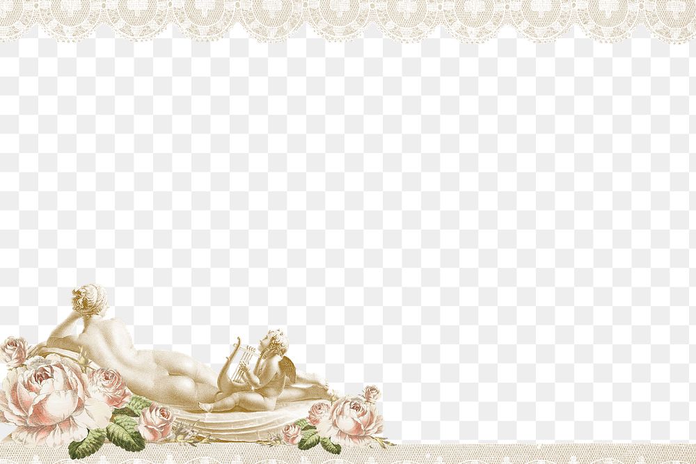 Lady nude png background illustration
