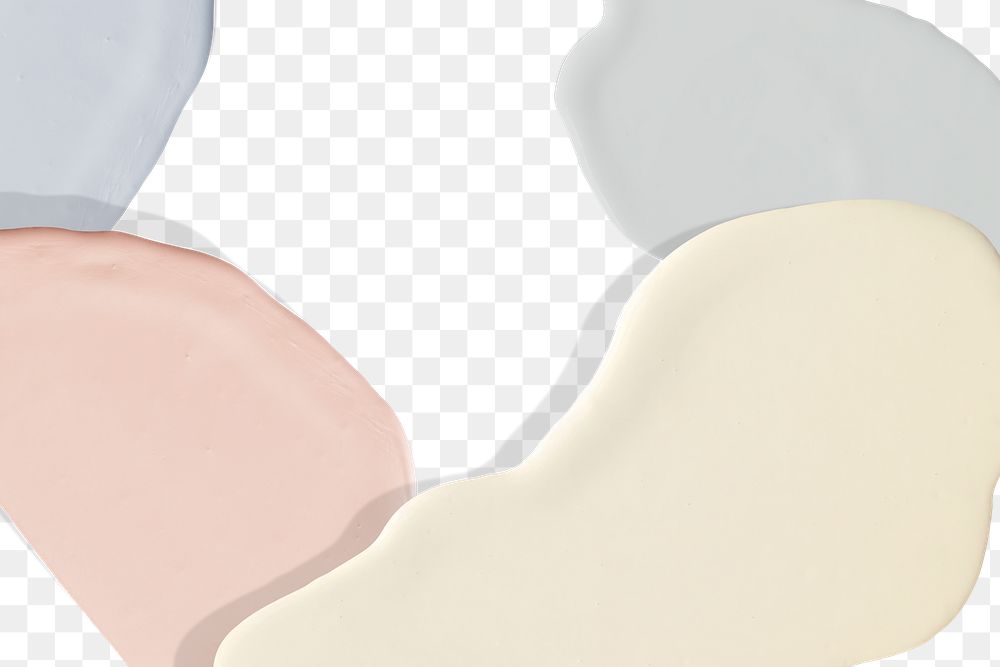 Abstract png dull earth tone pastel color paint 