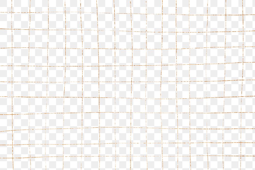 Gold distorted png grid line pattern