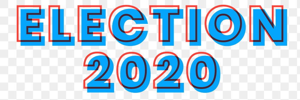 Png election 2020 text multiply font typogrpahy