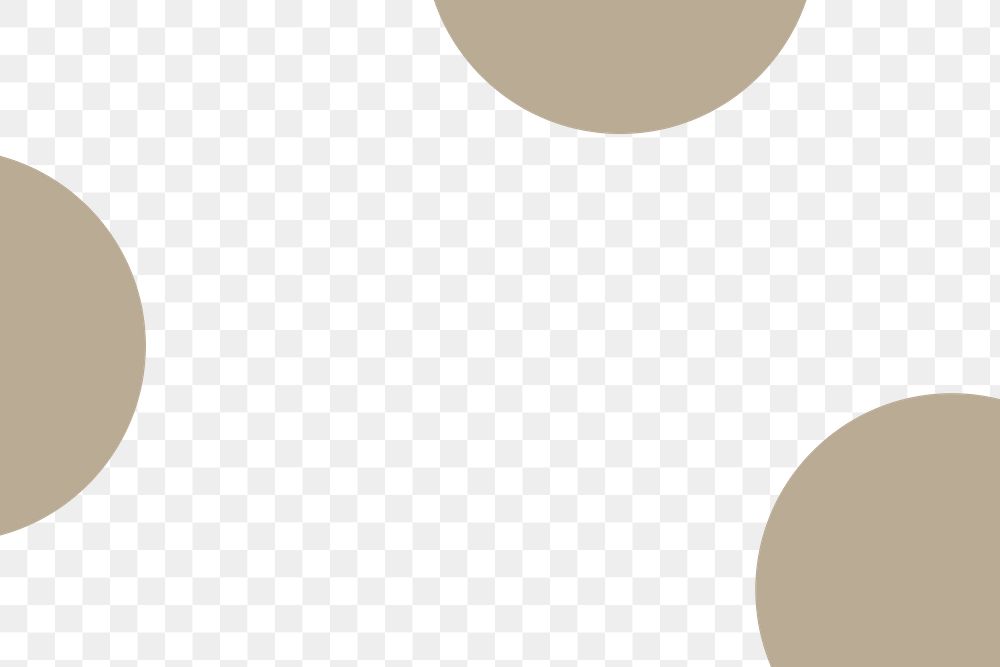 Half circles png brown pattern