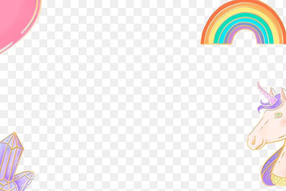 Pony colorful pastel png aesthetic pattern
