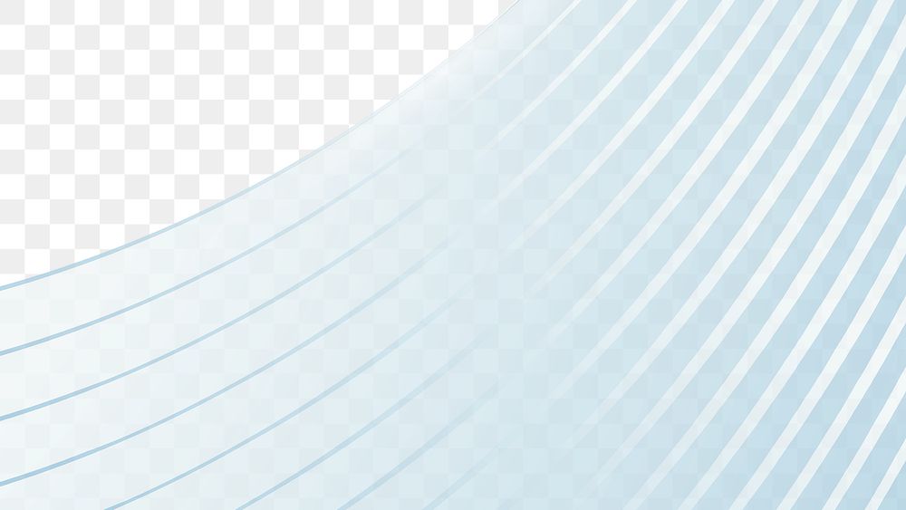 Blue abstract layered stripes png wallpaper