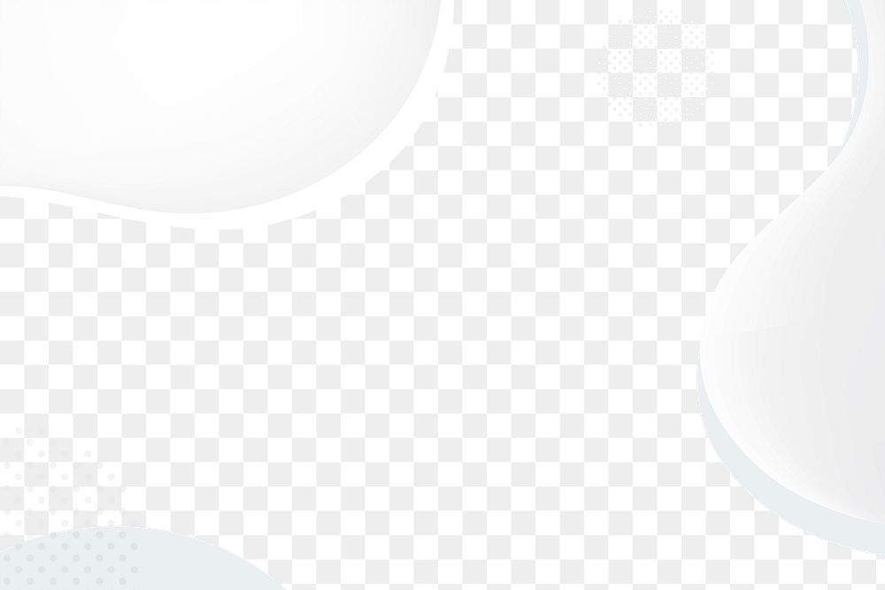 Simple white abstract gradient png background