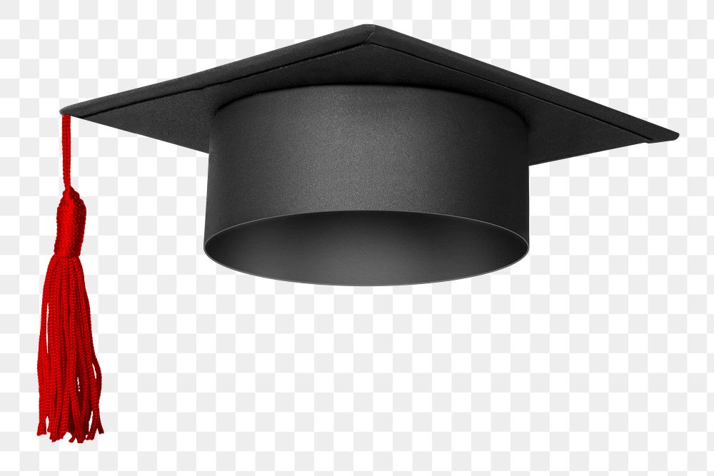 Png graduation cap icon design element