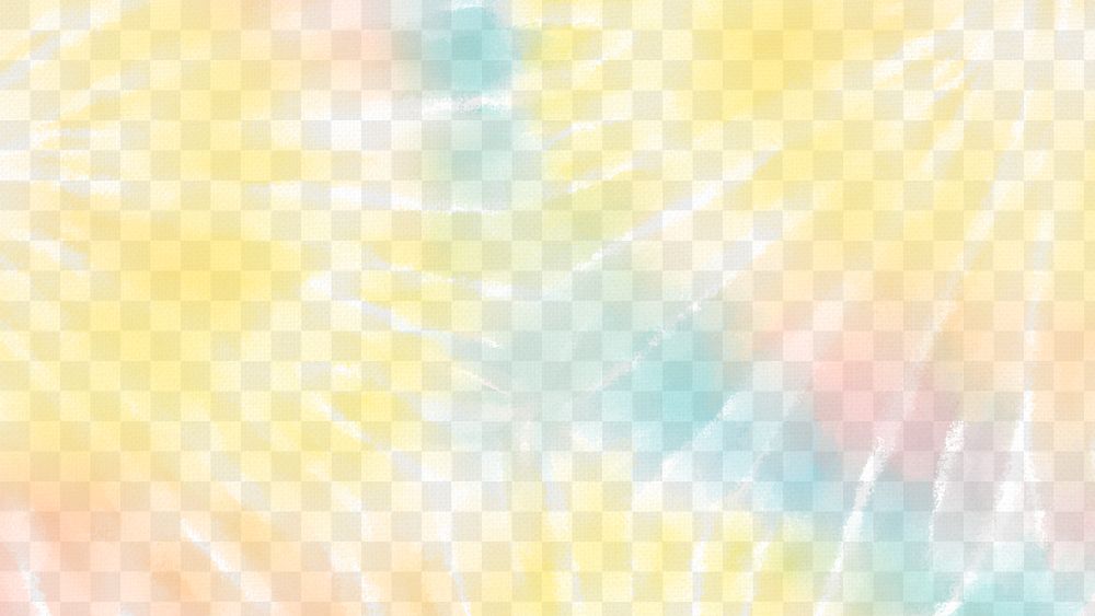 Colorful png tie dye on transparent background