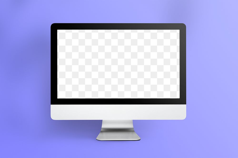 Png blank computer screen mockup