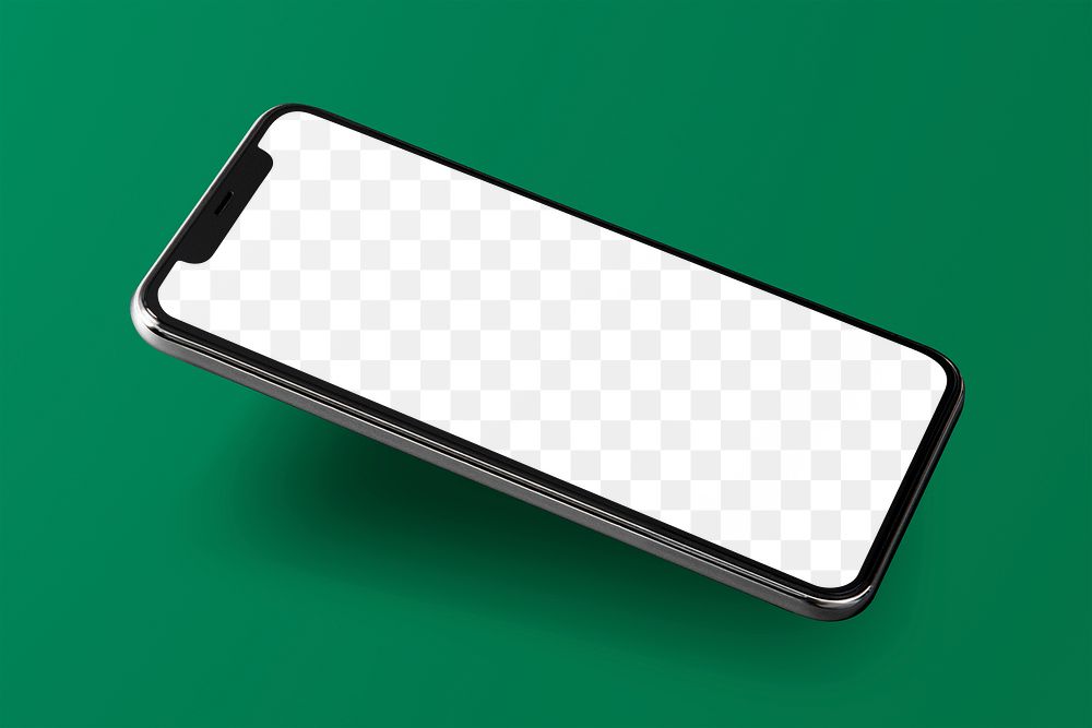 Png phone transparent screen mockup 