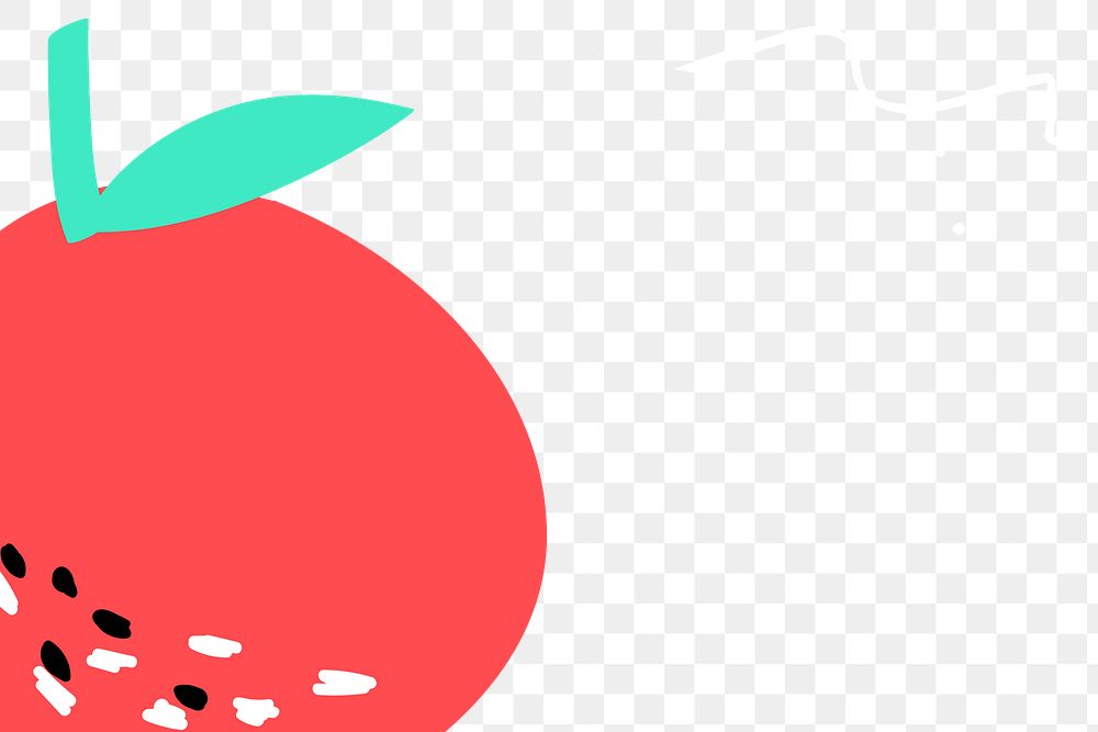 Red apple fruit design element