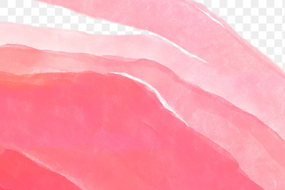 Png pink border watercolor background