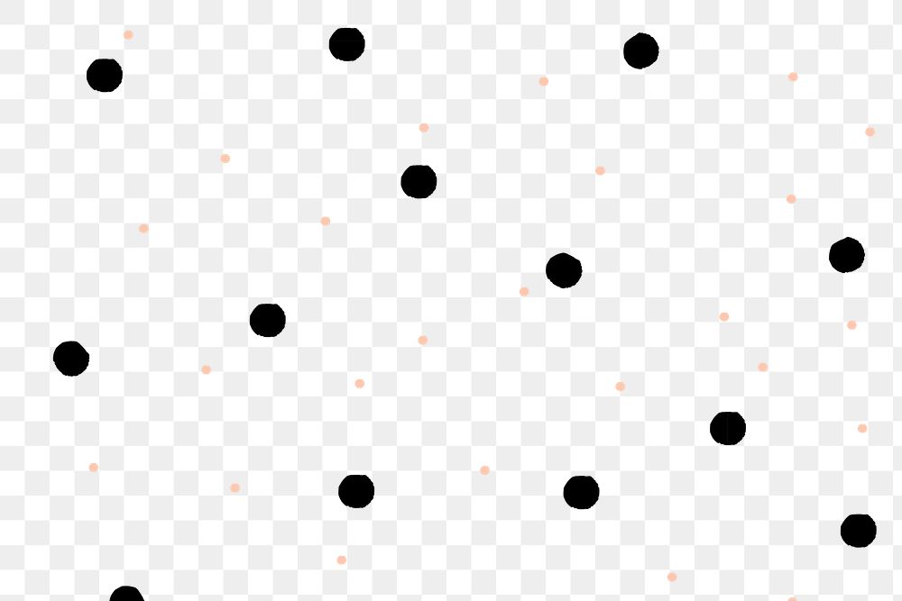 PNG polka dot background transparent