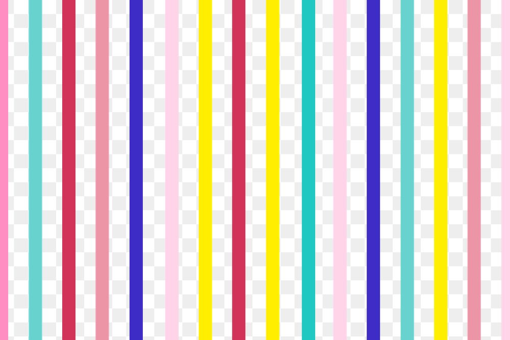 Cute striped background png transparent, colorful pattern