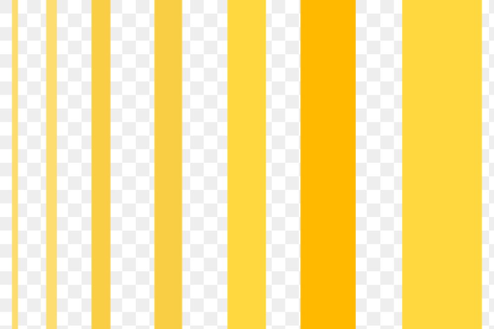 Yellow striped background png transparent, colorful pattern, cute design