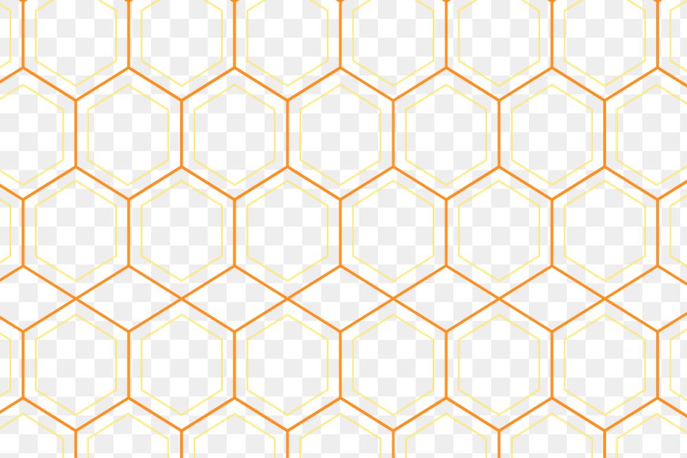 Orange background png transparent, abstract geometric pattern design