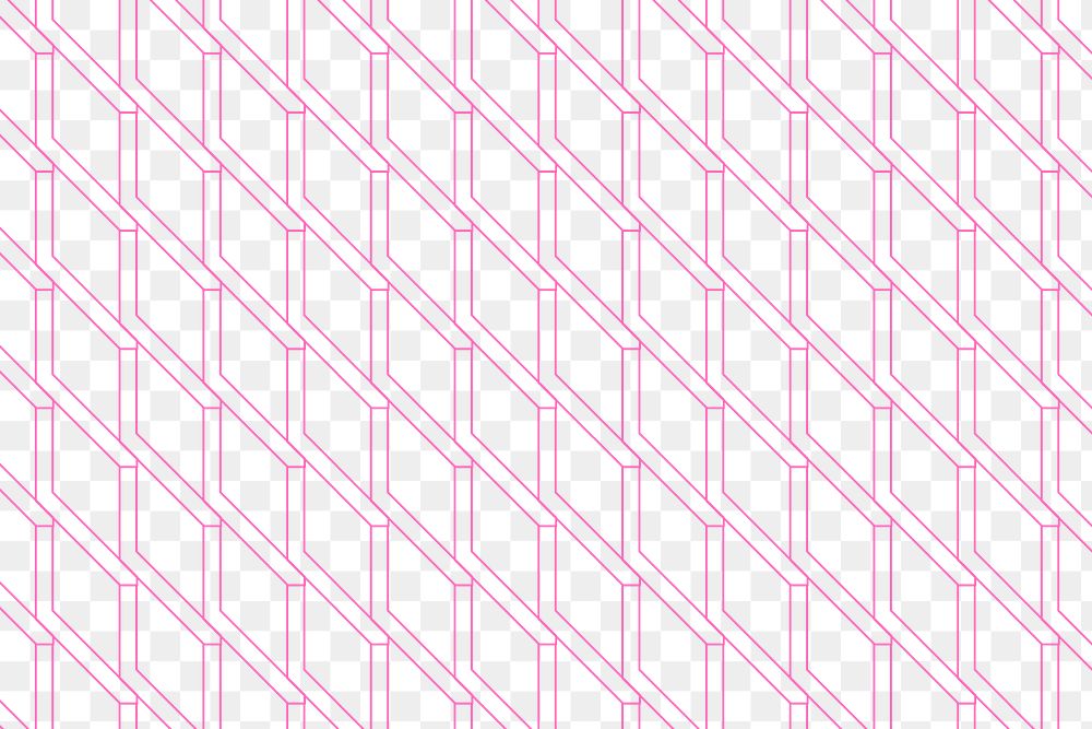 Geometric background png transparent, pink abstract pattern colorful design