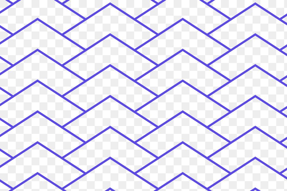 Purple zigzag background png transparent, creative pattern design