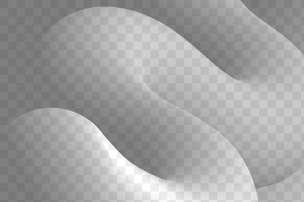3D liquid texture png transparent background, abstract design