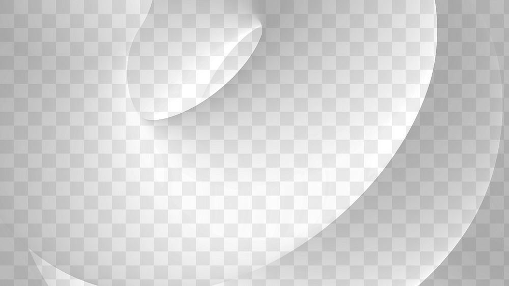 Twisted 3D texture png transparent background, abstract design