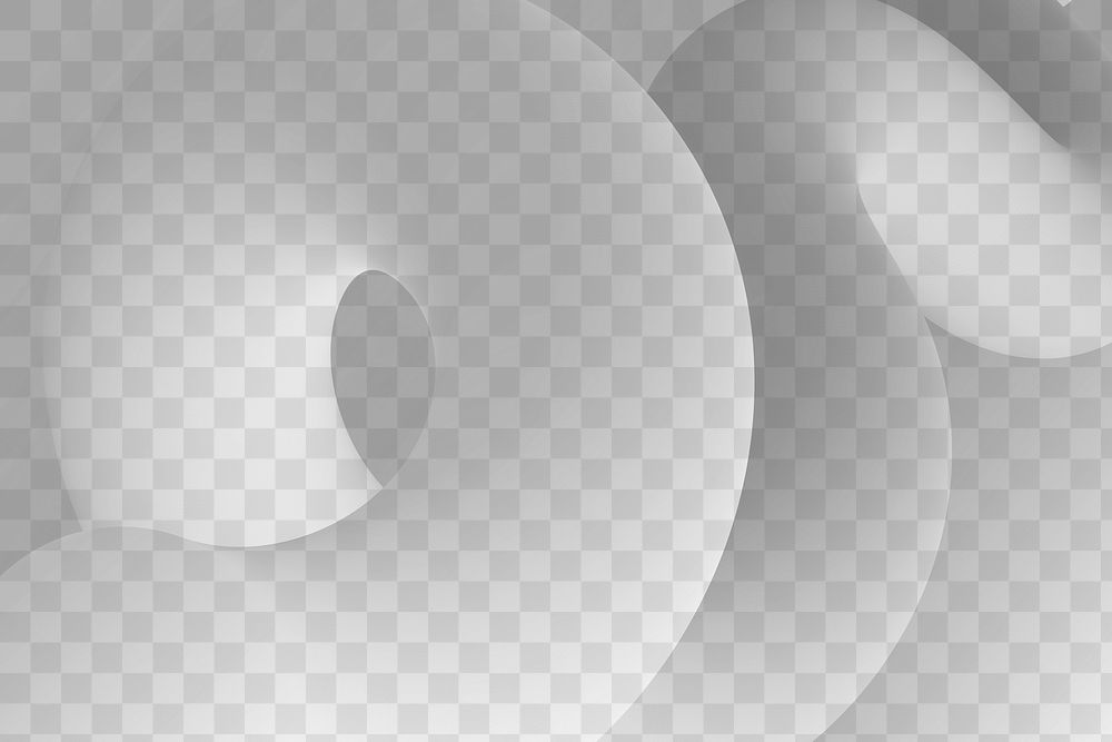 Twisted 3D texture png transparent background, abstract design