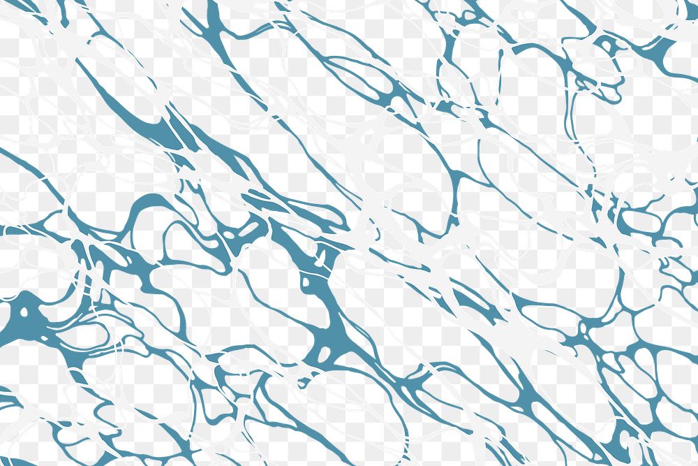 Blue water texture png background abstract transparent design