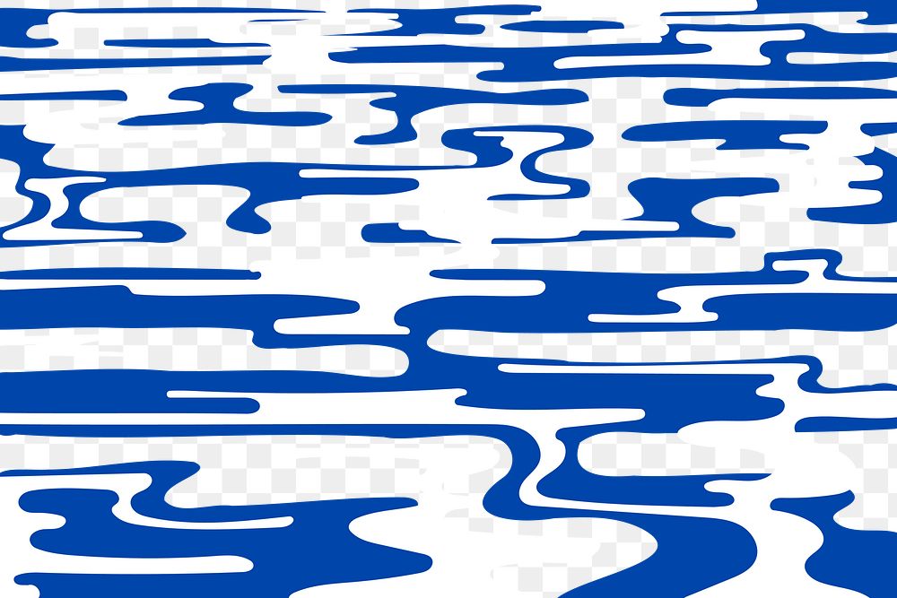 Blue water texture png background transparent design