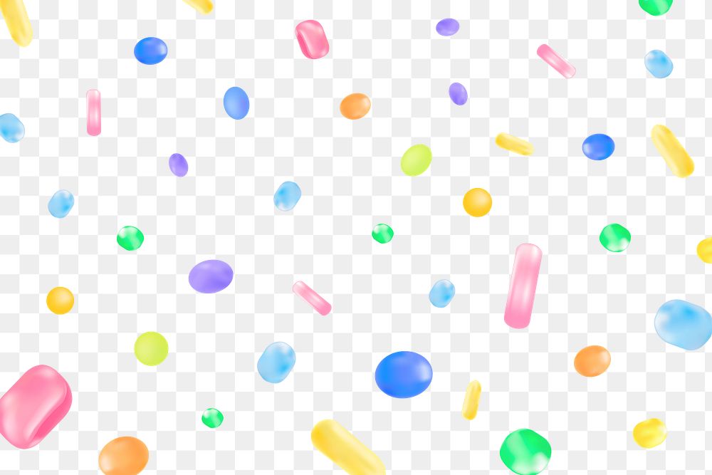Colorful balloons png transparent background