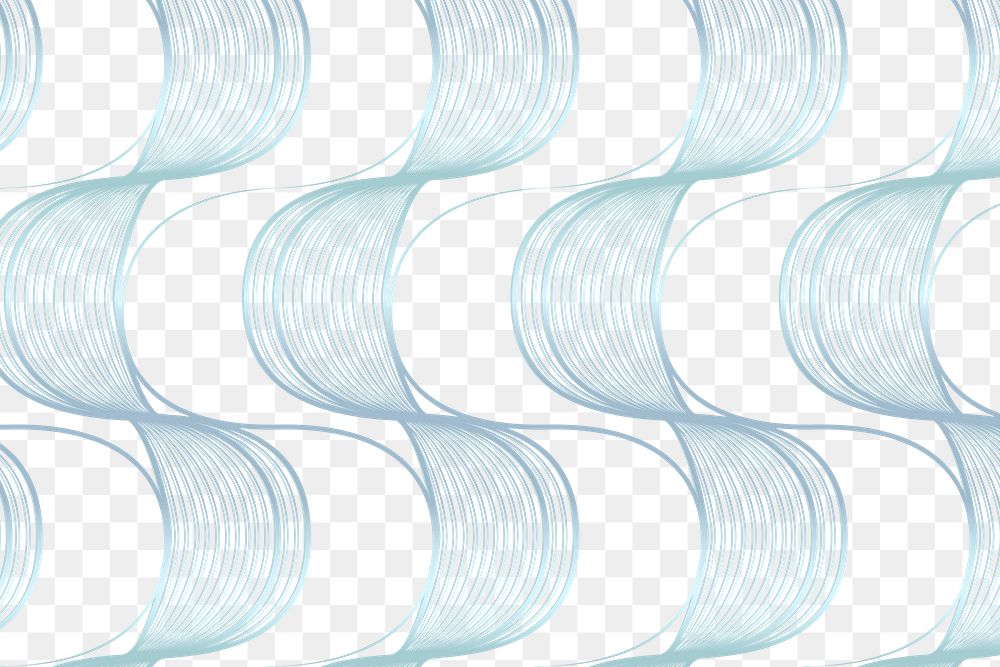 Shiny blue wave abstract patterned background design element  