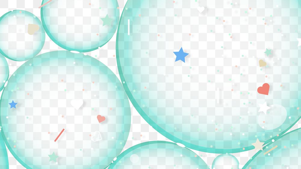 Water droplets pattern transparent png