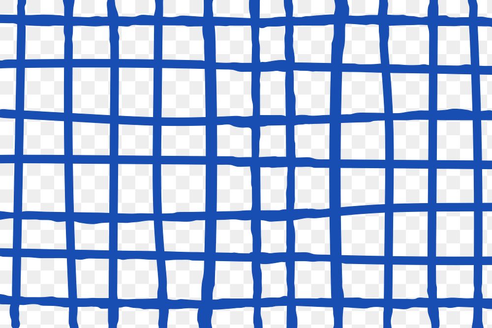 Png blue grid on transparent background