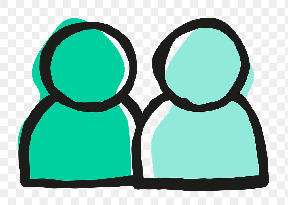 Green business partner transparent png icon