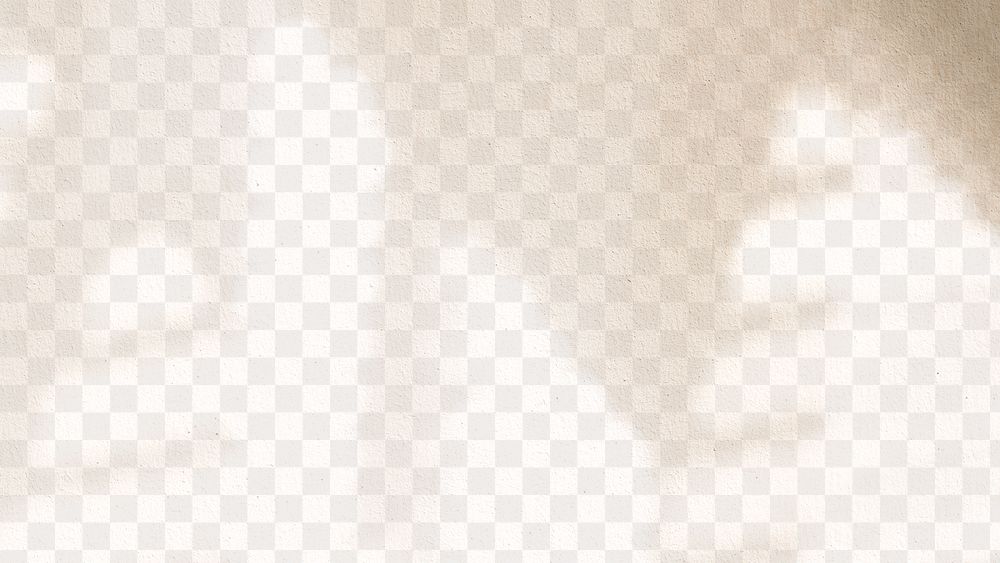 Aesthetic window shadow beige png on transparent background