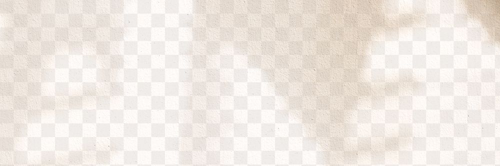 Aesthetic window shadow beige png on transparent banner
